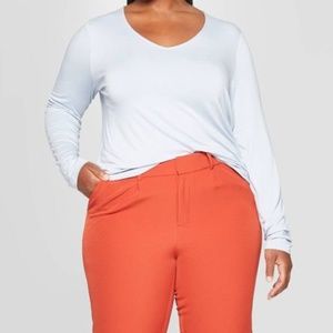 Women's Plus Size Long Sleeve Tee, 1X